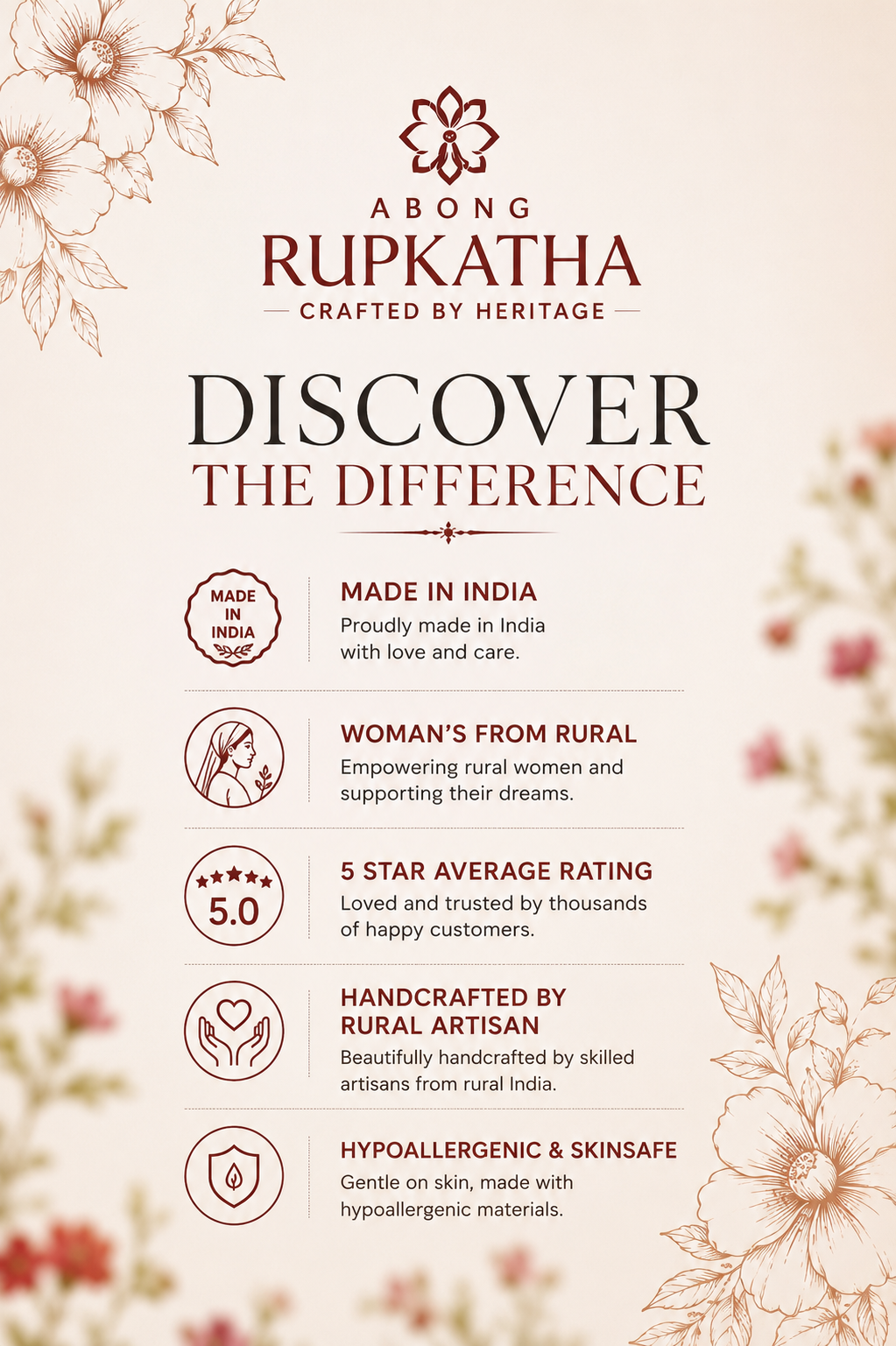 Abong Rupkatha Rural Craft Earrings