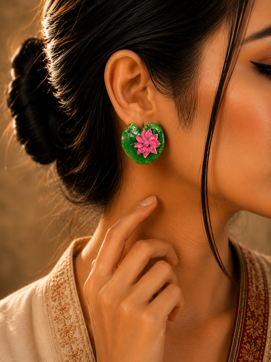Abong Rupkatha Rural Craft Earrings