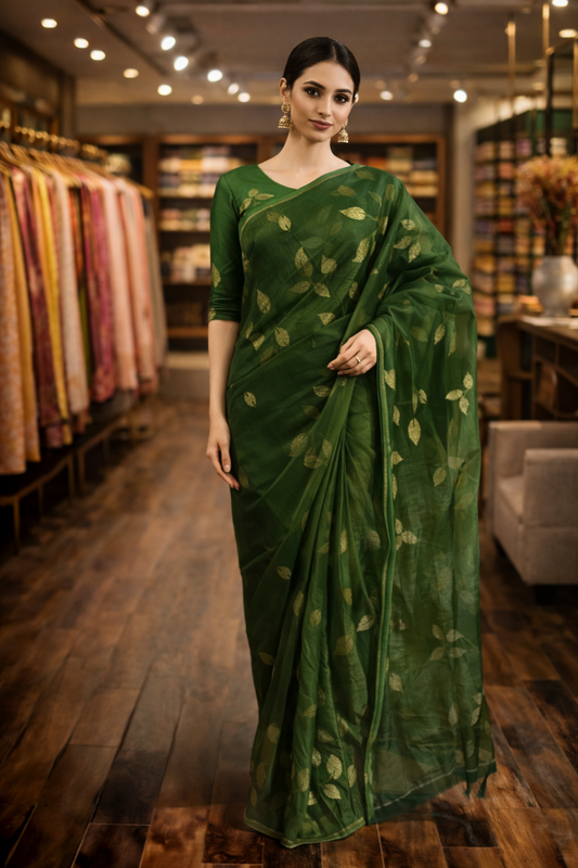 Pure Muslin Classic Saree