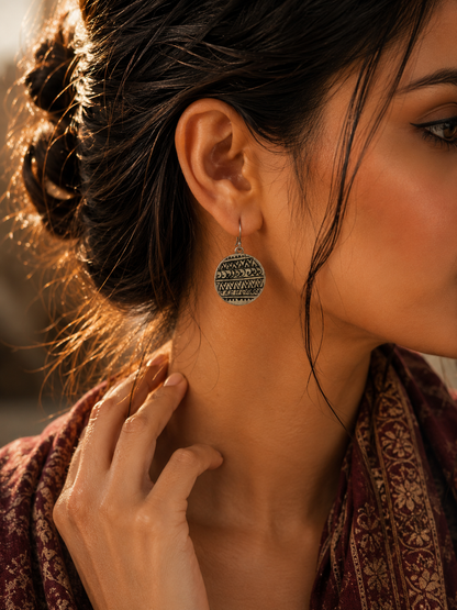 Abong Rupkatha Rural Craft Earrings