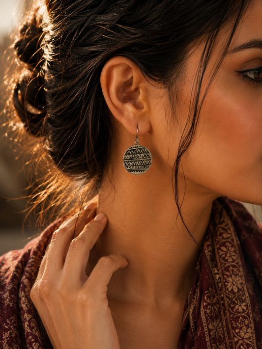 Abong Rupkatha Rural Craft Earrings