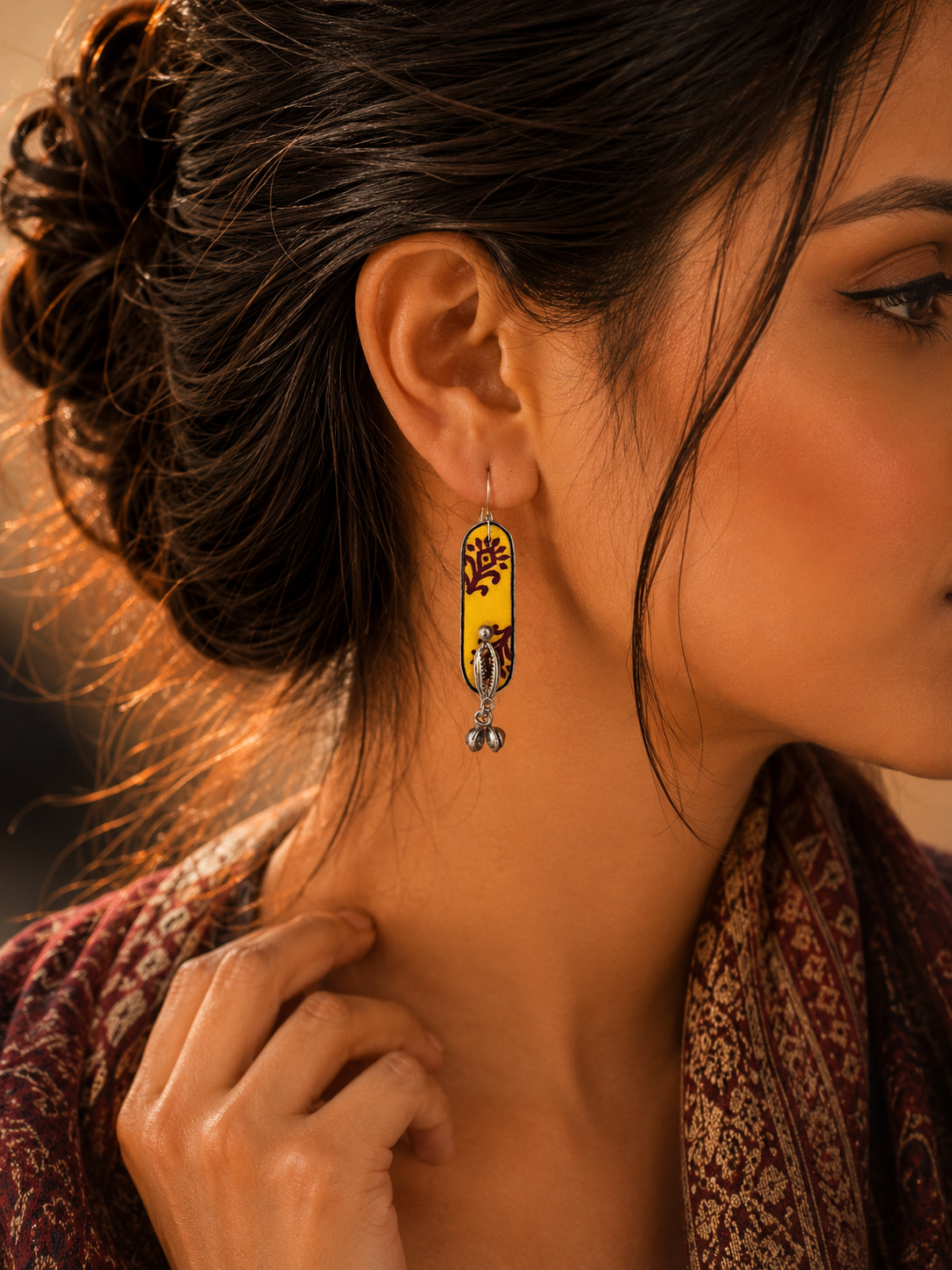 Abong Rupkatha Rural Craft Earrings