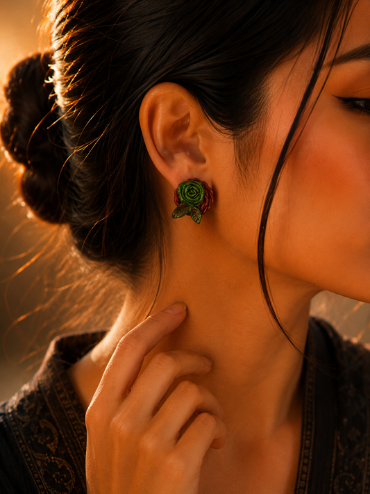 Abong Rupkatha Rural Craft Earrings