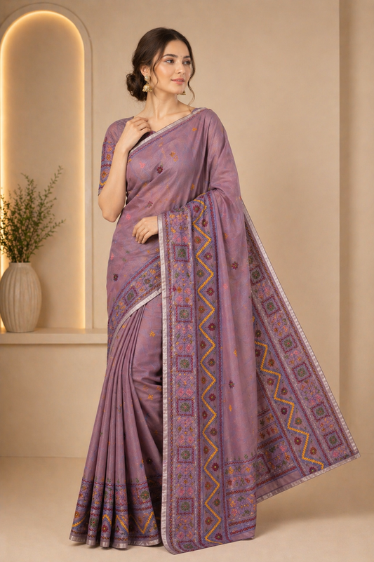 Premium Gujarati Lambani Ethnic Saree