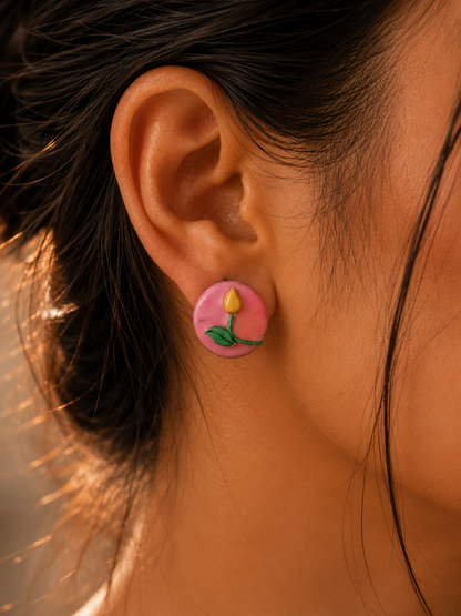 Abong Rupkatha Rural Craft Earrings