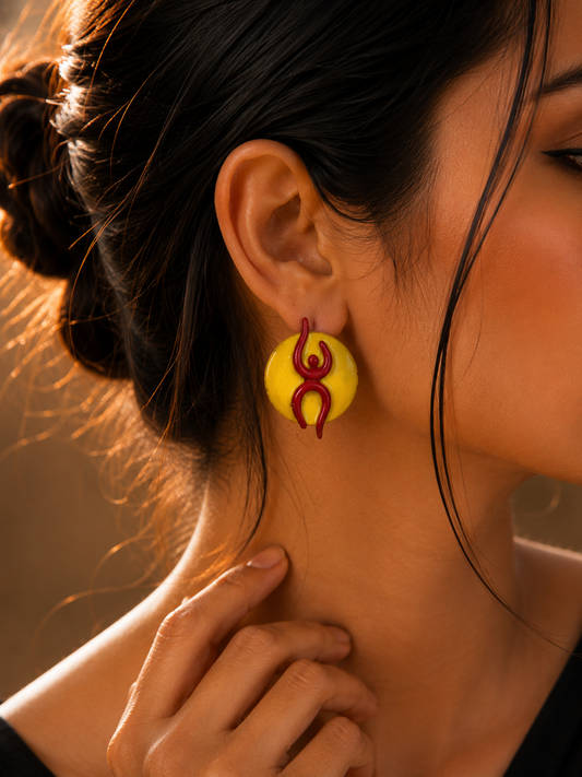 Abong Rupkatha Rural Craft Earrings