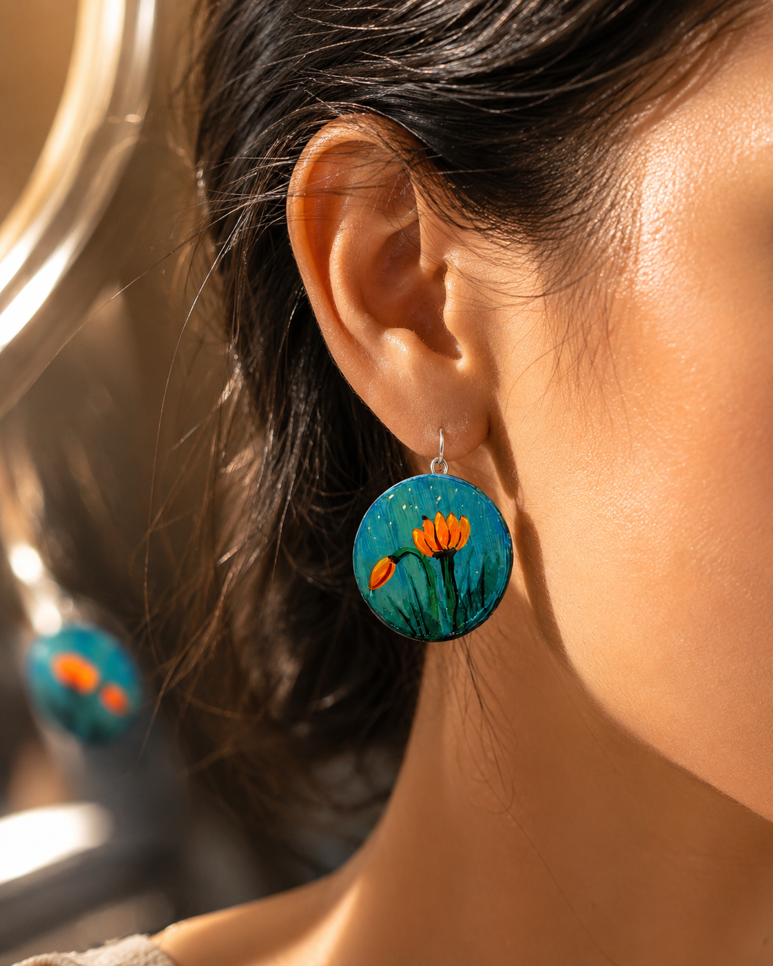 Abong Rupkatha Rural Craft Earrings