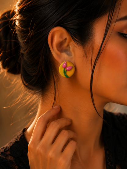 Abong Rupkatha Rural Craft Earrings