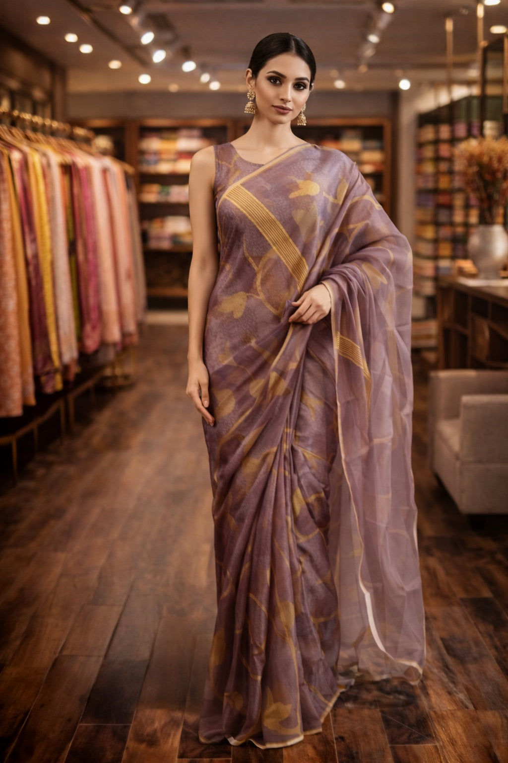 Pure Muslin Classic Saree
