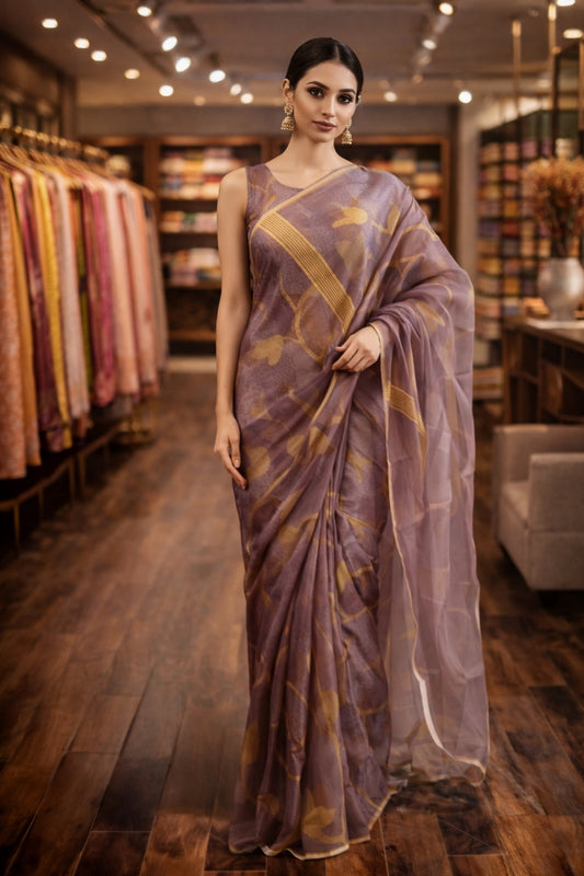Pure Muslin Classic Saree