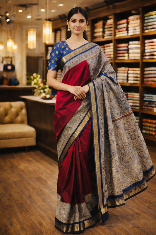 Chanderi Silk Signature Saree