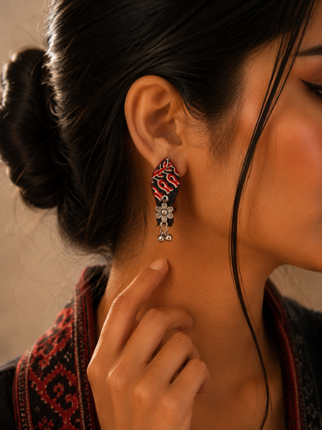 Abong Rupkatha Rural Craft Earrings
