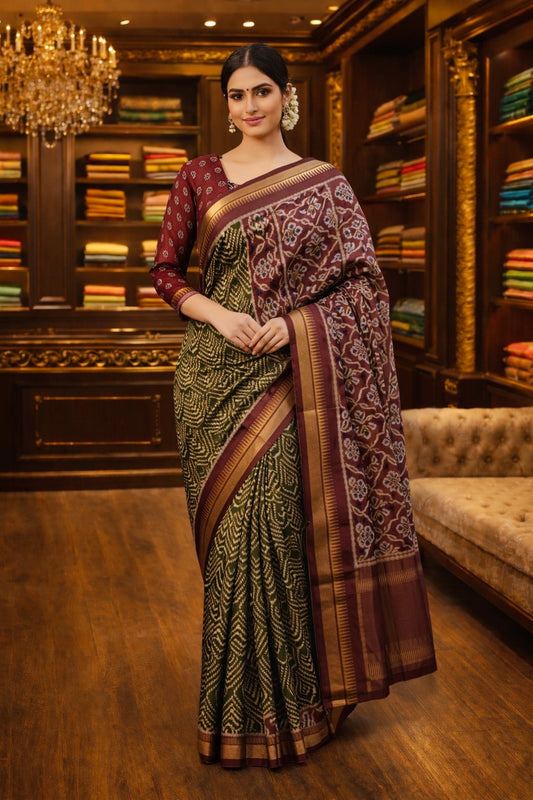 Chanderi Silk Signature Saree