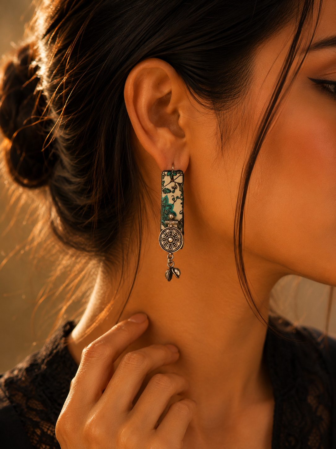 Abong Rupkatha Rural Craft Earrings